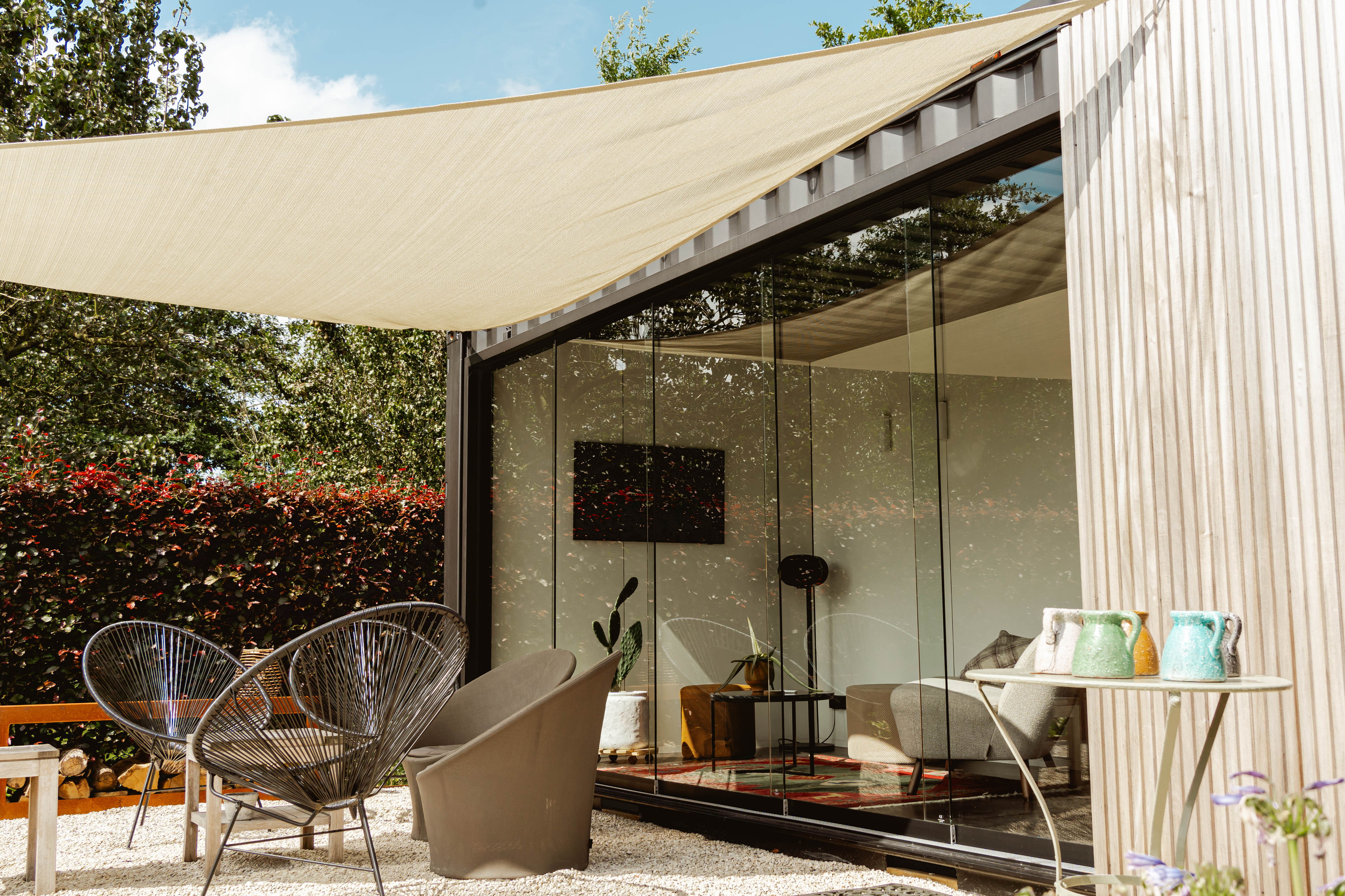 Liv-art zeecontainers lounge